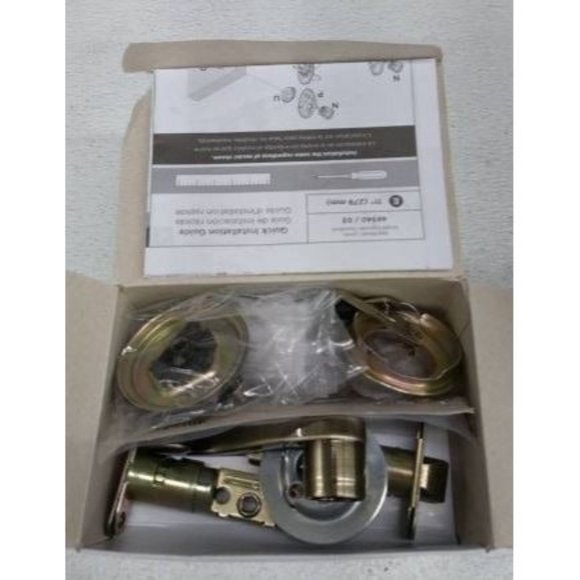 Kwikset Arlington Single Cylinder Handleset w/Lido Lever 800ANXLL Satin Nickel - Picture 4 of 7